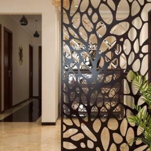 Black Branched Pattern