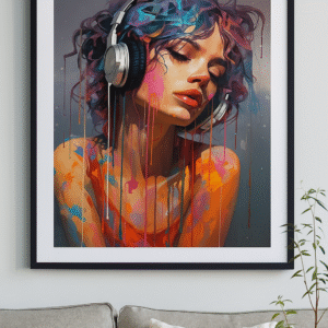 Person Listening To Music