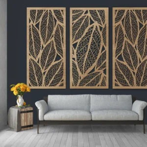 Golden Leaf Three Titled